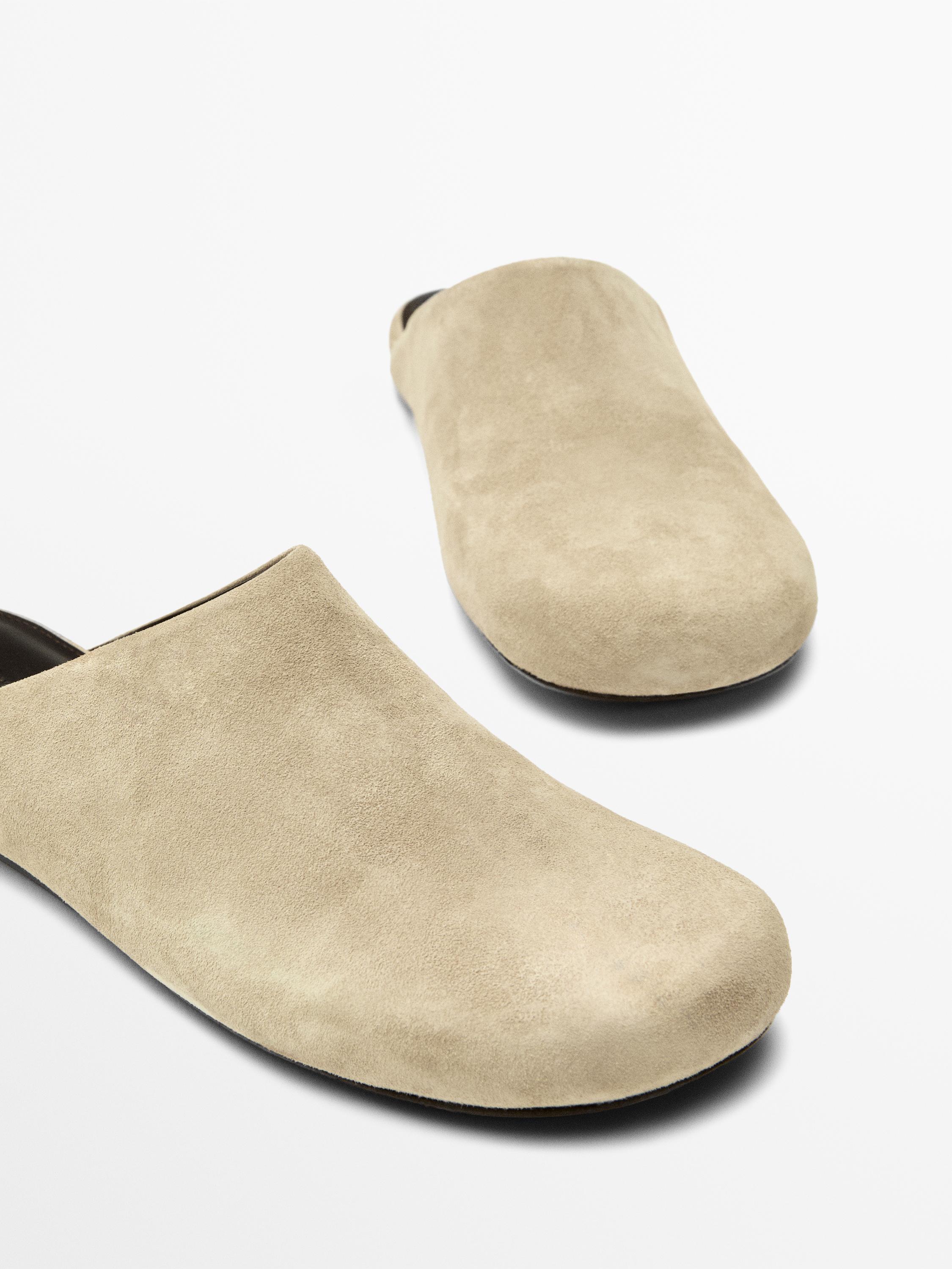 Sabot en croûte de cuir